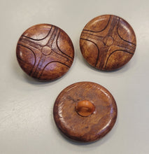 Wood Shield Button