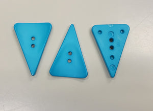 Plastic Indent Triangle Button