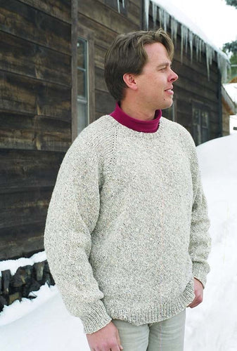 #991-Neckdown Pullover for Men Pattern