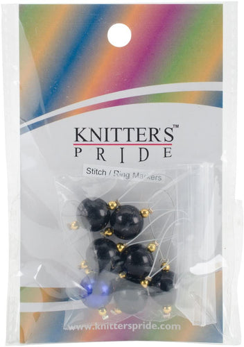 Colorful Stitch Rings With Hook Markers Needles Stoppers - Temu