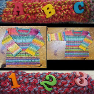 Rainbow Pullover Pattern